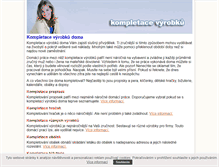 Tablet Screenshot of kompletace.info